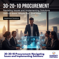 30-20-10 Procurement: Navigating Issues and Implementing Solutions