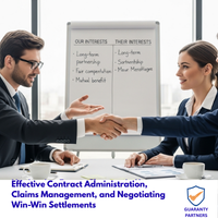Effective Contract Administration, Claims Management, and Negotiating Win-Win Settlements Effective Contract Administration, Claims Management, and Negotiating Win-Win Settlements