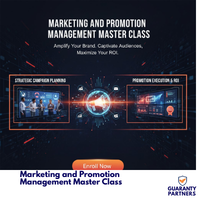 Marketing and Promotion Management Master Class Marketing and Promotion Management Master Class