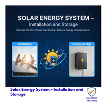 Solar Energy System – Installation and Storage