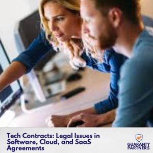Tech Contracts: Legal Issues in Software, Cloud, and SaaS Agreements