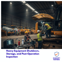 Heavy Equipment Shutdown, Storage, and Post-Operation Inspection