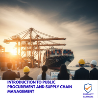 INTRODUCTION TO PUBLIC PROCUREMENT AND SUPPLY CHAIN MANAGEMENT